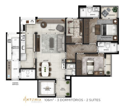 Imagem 24 de 29 de Apartamento Residencial Para Venda, Perdizes, São Paulo - Ap9399. - Ap9399-inc
