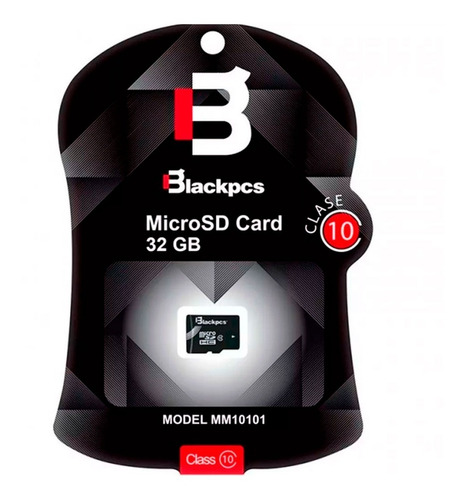 Imagen 6 de 6 de Micro Sd 32gb Kit De 10 Piezas Clase 10 Blackpcs Mm10101-32
