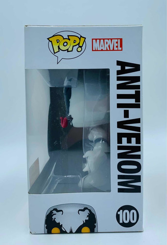 ### Funko Pop Marvel Anti Venom 100 Box Lunch Gitd Glows ### (Usado)