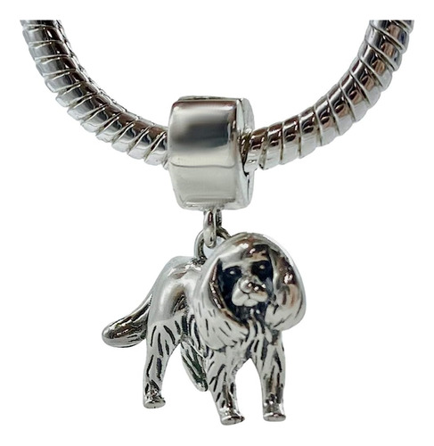 Bolenvi 3d Cocker Spaniel Dog 925 Sterling Silver Dangle Pan