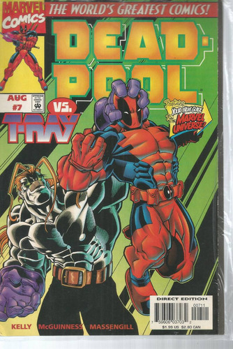 Deadpool N° 07 - Marvel 7 - Bonellihq Cx436