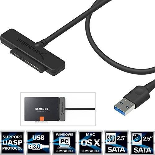 Sabrent Usb 3.0 Para Ssd / 2,5 Pulgadas Adaptador De Disco D