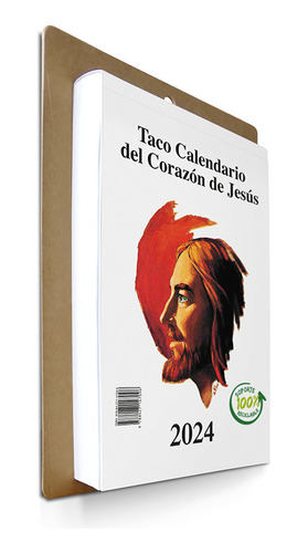 Libro Taco 2024 Sagrado Corazon Jesus Gigante - Aa.vv