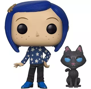 Funko Pop Movies Coraline Con Cat Buddy Figura Coleccionab.