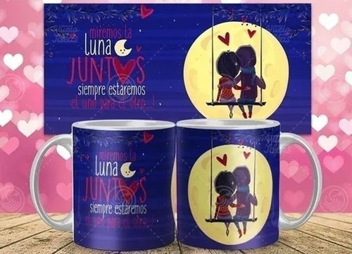 20 Plantillas Sublimación Tazas / Día De Los Enamorados !!.