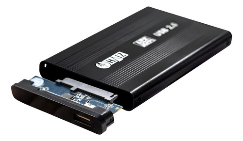 Case Capa Gaveta para HD Externo Sata Haiz Notebook Computador 2.5" Cor Preto