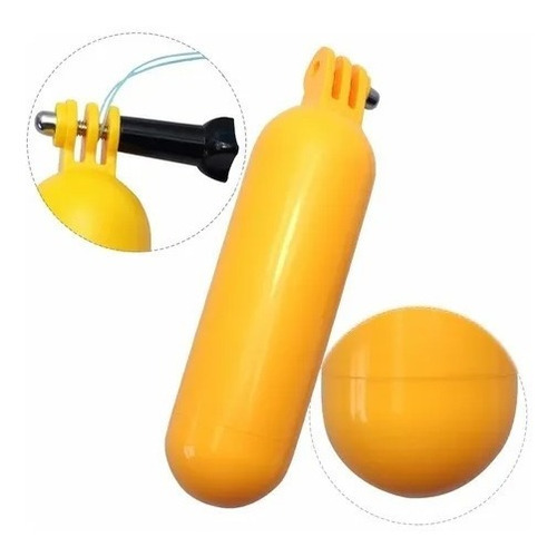 Imagem 3 de 6 de Bastão Flutuante Floaty Bobber Boia P/ Gopro Sjcam Xiaomi