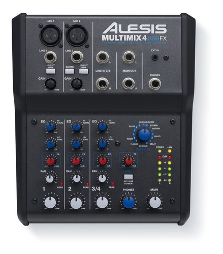 Alesis Multimix 4usb Fx - Mezclador