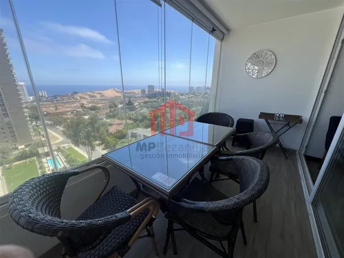 Depto En Arriendo Bosques De Montemar 2d2b 2estacionamient.