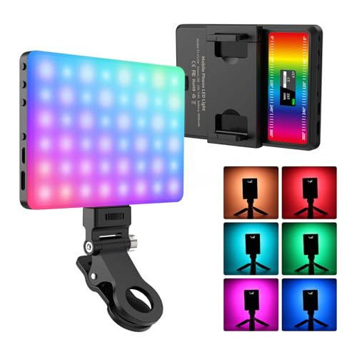 Imaxtop Selfie Light, Rgb Video Light With 78 Leds, 83nzf