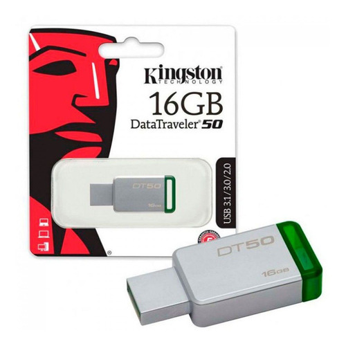 Pendrive Kingston 16gb Usb 3.1 3.0 2.0 El Más Buscado