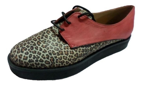 Zapato Franck Crudo Rojo Y Negro | Utzzia (11250)