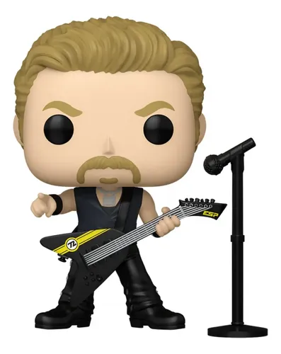 Funko Pop! Rocks James Hetfield 484 Metallica | Parcelamento sem juros