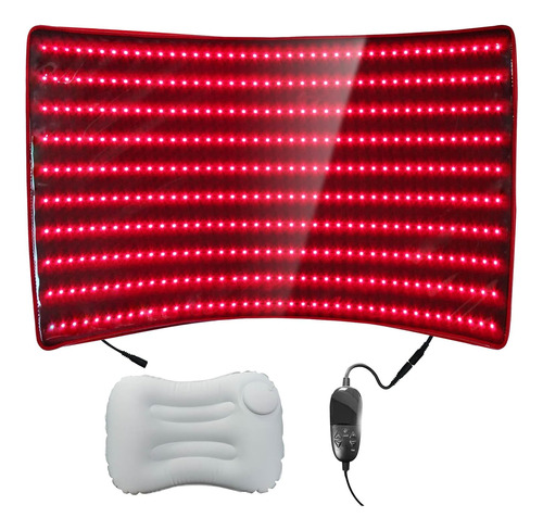 Bestqool Almohadilla De Terapia De Luz Roja De 38.2 X 24 Pul