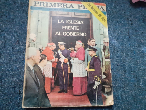 Revista Primera Plana 1969/art.la Iglesia Frente Al Gobierno