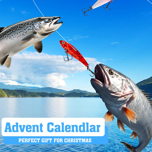 Calendario De Adviento 2024 Con Señuelos De Pesca Sorpresa