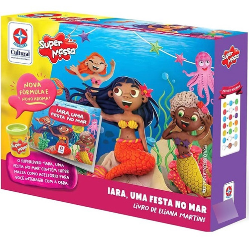 Livro Super Massa Sereia Iara Uma Festa No Mar