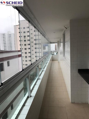 Imagem 7 de 15 de Aviação - Praia Grande - Sacada Gourmet - Mr66642