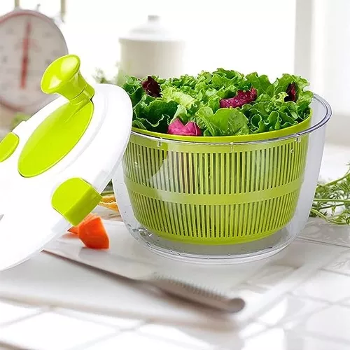 Easyware Centrifugadora Escurridor De Ensalada Y Verduras 5l