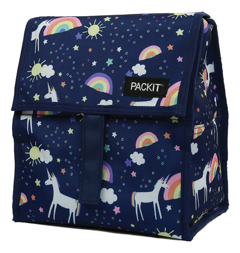 Packit Lonchera Congelable Con Cierre, Unicornio Sky