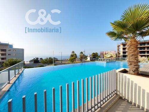 3 Dorm, Amoblado, Espectacular Vista, C Montemar
