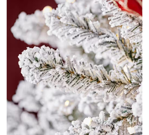 Árbol De Navidad Artificial Fraser Con Luces Led De 9 Ft
