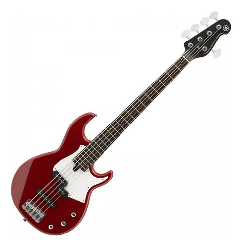 Bajo Eléctrico De 5 Cuerdas Yamaha Bb235 Rbr Raspberry Red