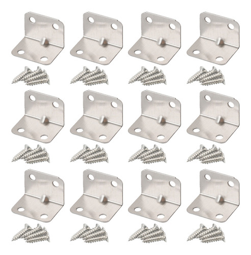 Soportes De Esquina Pequeños En Forma De L, 30 Unidades
