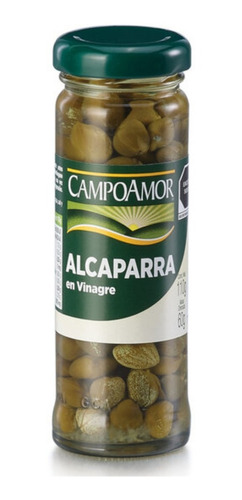 Alcaparras En Vinagre Campoamor Tarro 110g Gourmet