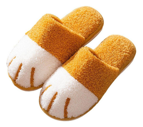 Zapatillas Suaves De Pata De Gato De Dibujos Animados Para