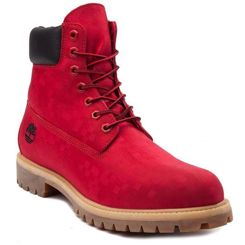 Botas Timberland Jacquard Rojo Waterproof | gratis