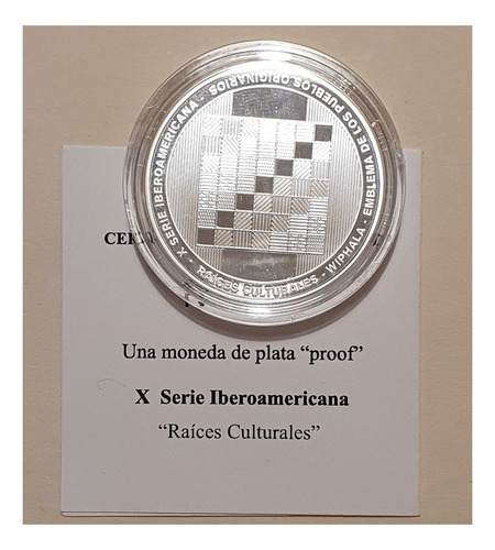 Moneda De Colección X Serie Iberoamericana Raíces Culturales