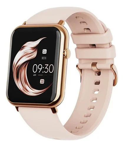 Reloj Inteligente Impermeable Para Mujer Xiaomi Huawei Q19 P Color De La Caja Oro
