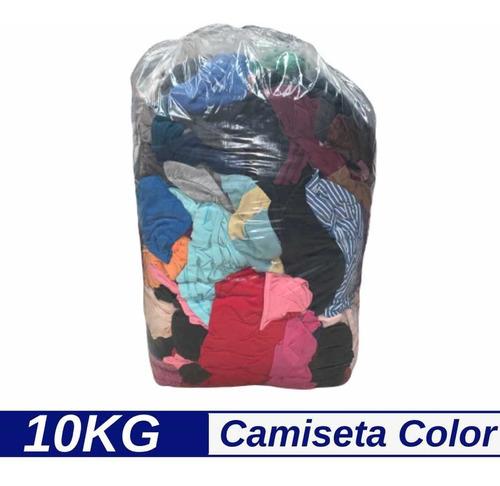 Trapos Limpieza Industrial - Camiseta Color 100%algodón 10kg