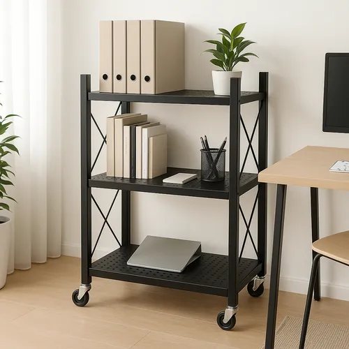 Estantería plegable metálica en oferta Uruguay