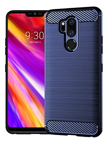 Funda Delgada Para LG G7 Thinq, Silicona Fina, Piel Suave Y