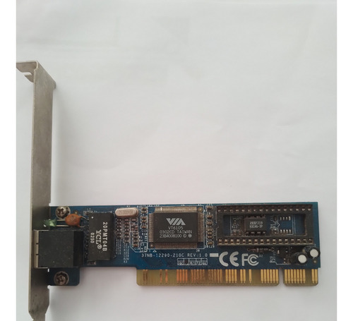 Placa De Red Fast Ethernet Pci Chipset Via Vt6105