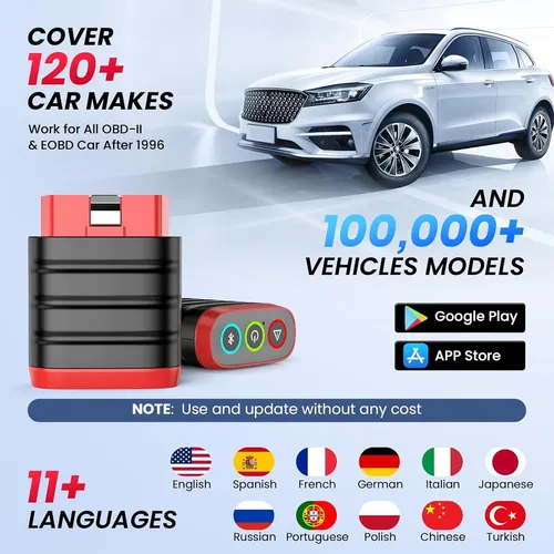 Escáner Bluetooth Obd2 Diagnóstico Completo Para Ios Y Andro