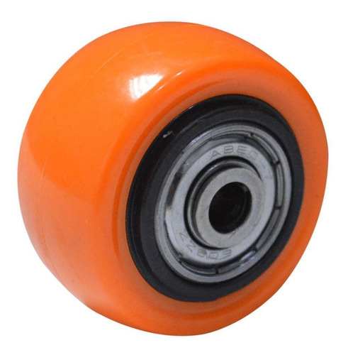 Rueda Individual Naranja 40mm 70kg (rodachines 1 1/2)