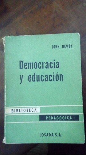 Libro Democracia Y Educación