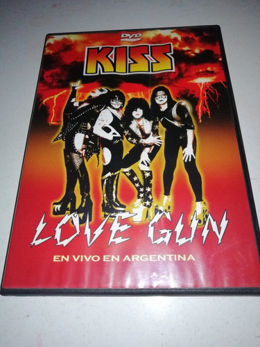 Dvd Kiss  Love Gun  Live At River Stadium 2005 Dvd. 