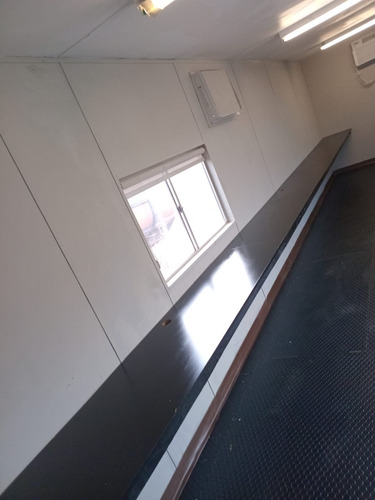Caseta Traila Remolque Camper Oficina Móvil Wc Y Priv P/ 12