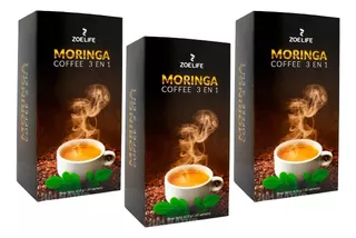 Zoe Life Moringa Coffee 3en1 Renovación Celular 03 Cajas
