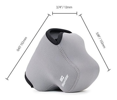 Bolsa Protectora Para Camara Neoprene Ultra Light Lumix
