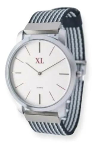 Reloj xl plateado new arrivals