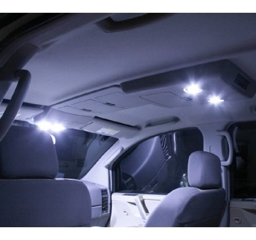 2x Foco Tipo Pellizco Velita Con 4 Smd Rojo