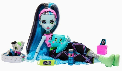 Muñeca Monster High Frankie Stein Fiesta De Pijamas.