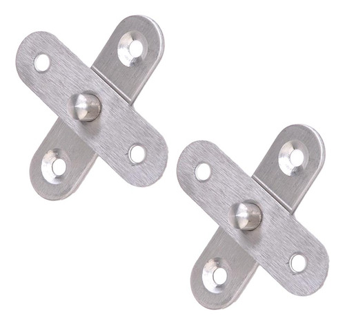 2 Piezas Giratoria Puerta Pequeña Sala Cocina Plegable
