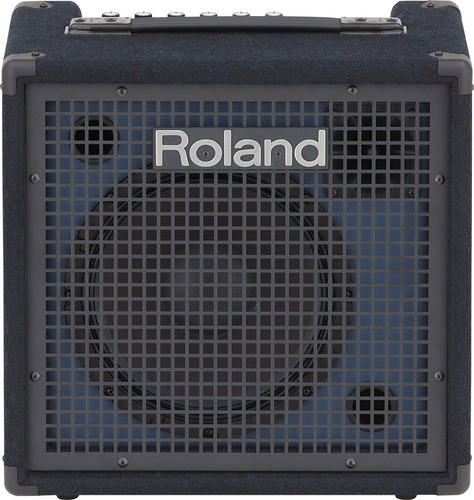 Amplificador Kc-80 50w Roland C/mezcladora 3 Canal P/teclado Color Negro