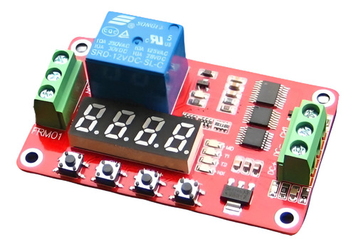 12v Dc + Dc - Ch1 Uno Mismo- Cerradura Tiempo Relé Plc Ciclo